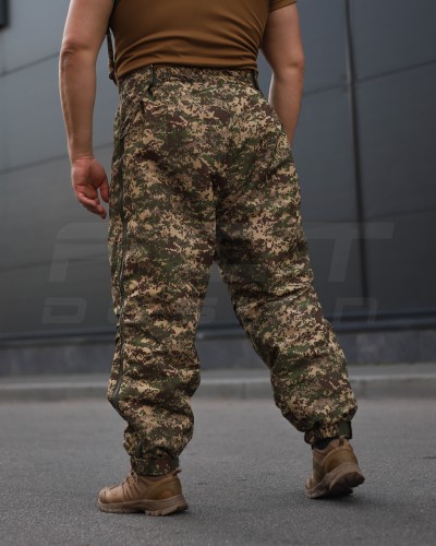 Зимовий костюм 7 шар Водовідштовхувальний Синтепон Хижак піксель G-0822 40-42/3 40-42/3