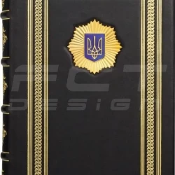 Блокнот щоденник МВС преміум А5