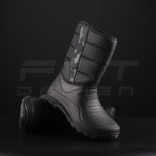 Черевики Сноубутси зимові непромокаючі чорні 40 40