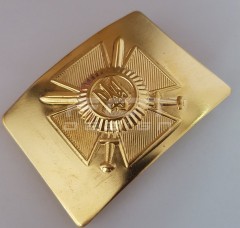 Бляха-пряжка сухопутних військ латунна ЗСУ-ВСУ