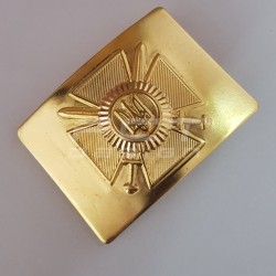 Бляха-пряжка сухопутних військ латунна ЗСУ-ВСУ