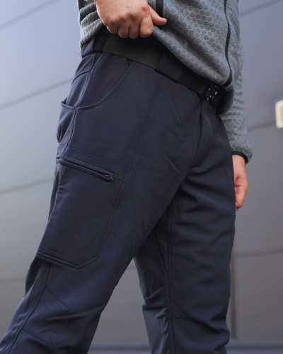 Брюки зимние Софтшелл синие для ДСНС 40-42/3