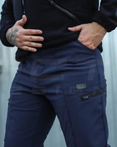 Штани зимові Софтшелл сині для ДСНС 40-42/3 40-42/3