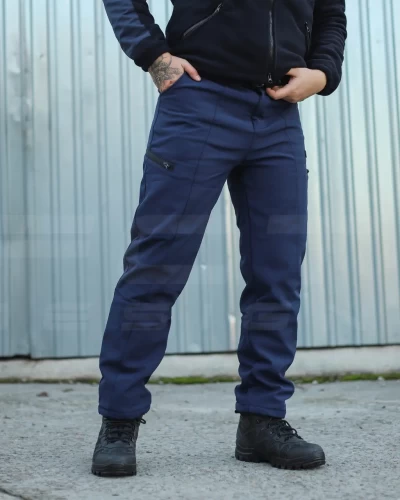 Штани зимові Софтшелл сині для ДСНС 40-42/3 40-42/3