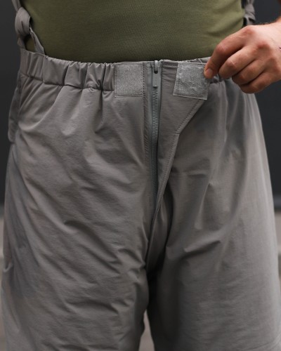 Зимовий костюм 7 шар Водовідштовхувальний Синтепон Сірий 40-42/3 40-42/3