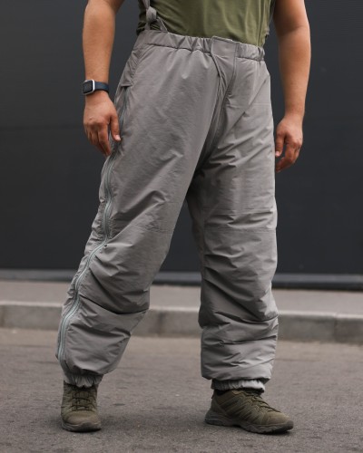 Зимовий костюм 7 шар Водовідштовхувальний Синтепон Сірий 40-42/3 40-42/3