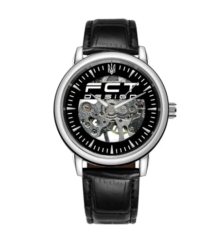 Годинник наручний FCT DESIGN Model 022 Чорні з UEF друком