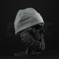 Шапка флісова соти Гексагон Світло-сіра 