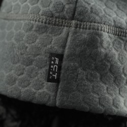 Шапка флісова соти Гексагон Світло-сіра 