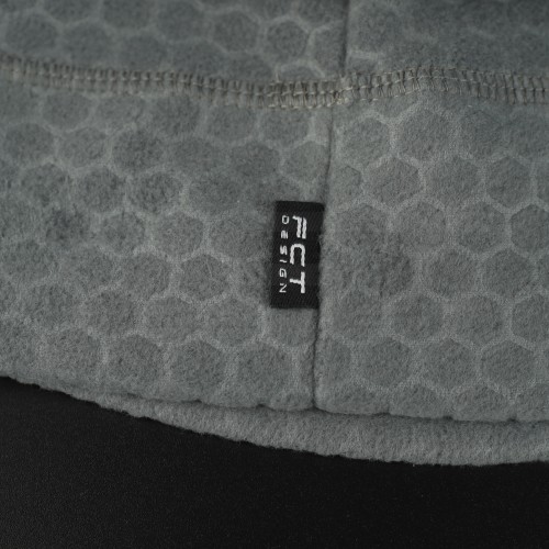 Шапка флісова соти Гексагон Світло-сіра  56 56