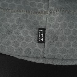 Шапка флісова соти Гексагон Світло-сіра 