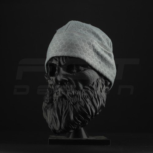 Шапка флісова соти Гексагон Світло-сіра  56 56