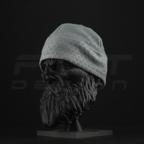 Шапка флісова соти Гексагон Світло-сіра  56 56