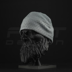 Шапка флісова соти Гексагон Світло-сіра 